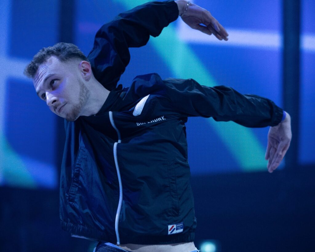 danseur à un évènement de danse