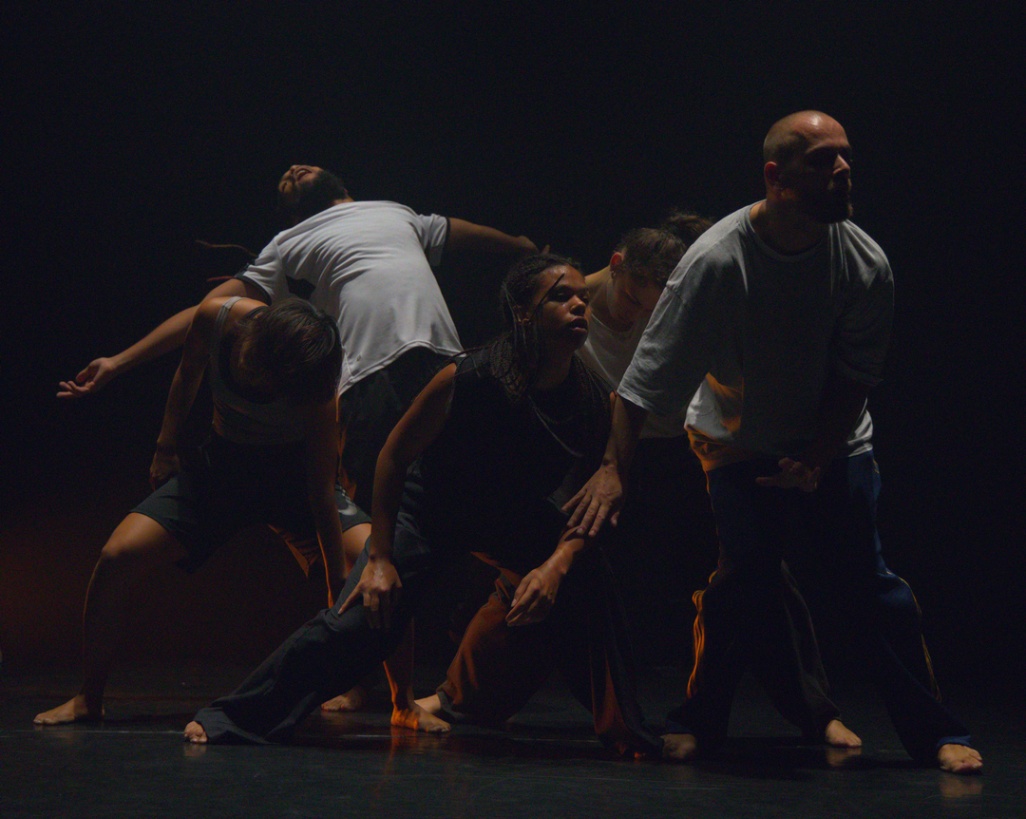 danseurs sur un plateau en résidence